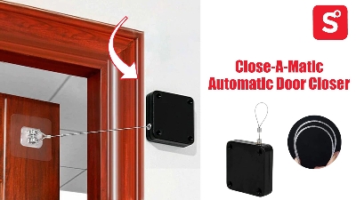 Picture of New Automatic Door Closer Punch-Free Soft Close Door Closers For Solid Door, Sliding Door & Glass Door