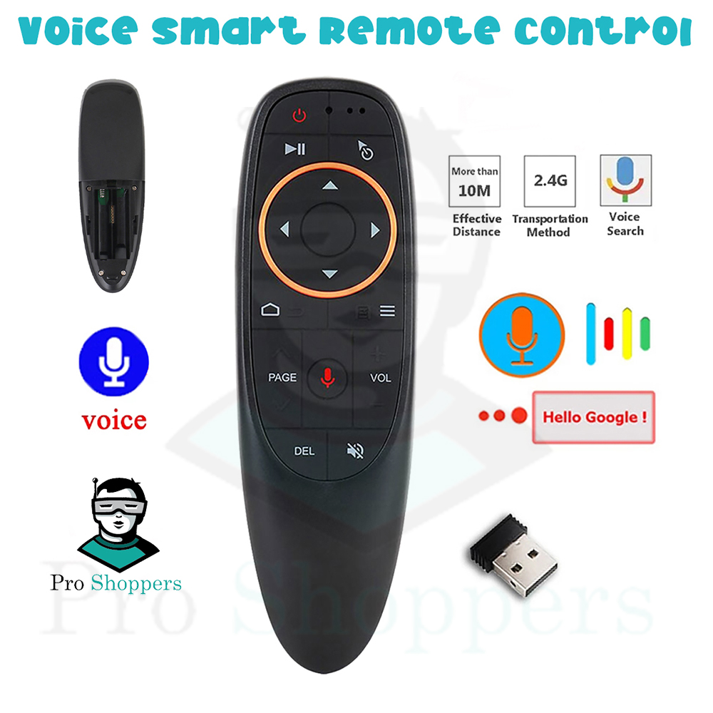 Picture of Voice Remote for Android TV Box, Smart TV, Air mouse G10S