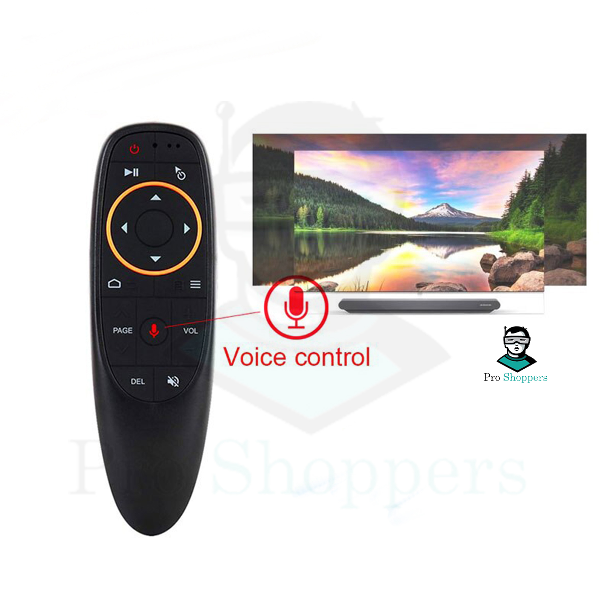 Picture of Voice Remote for Android TV Box, Smart TV, Air mouse G10S