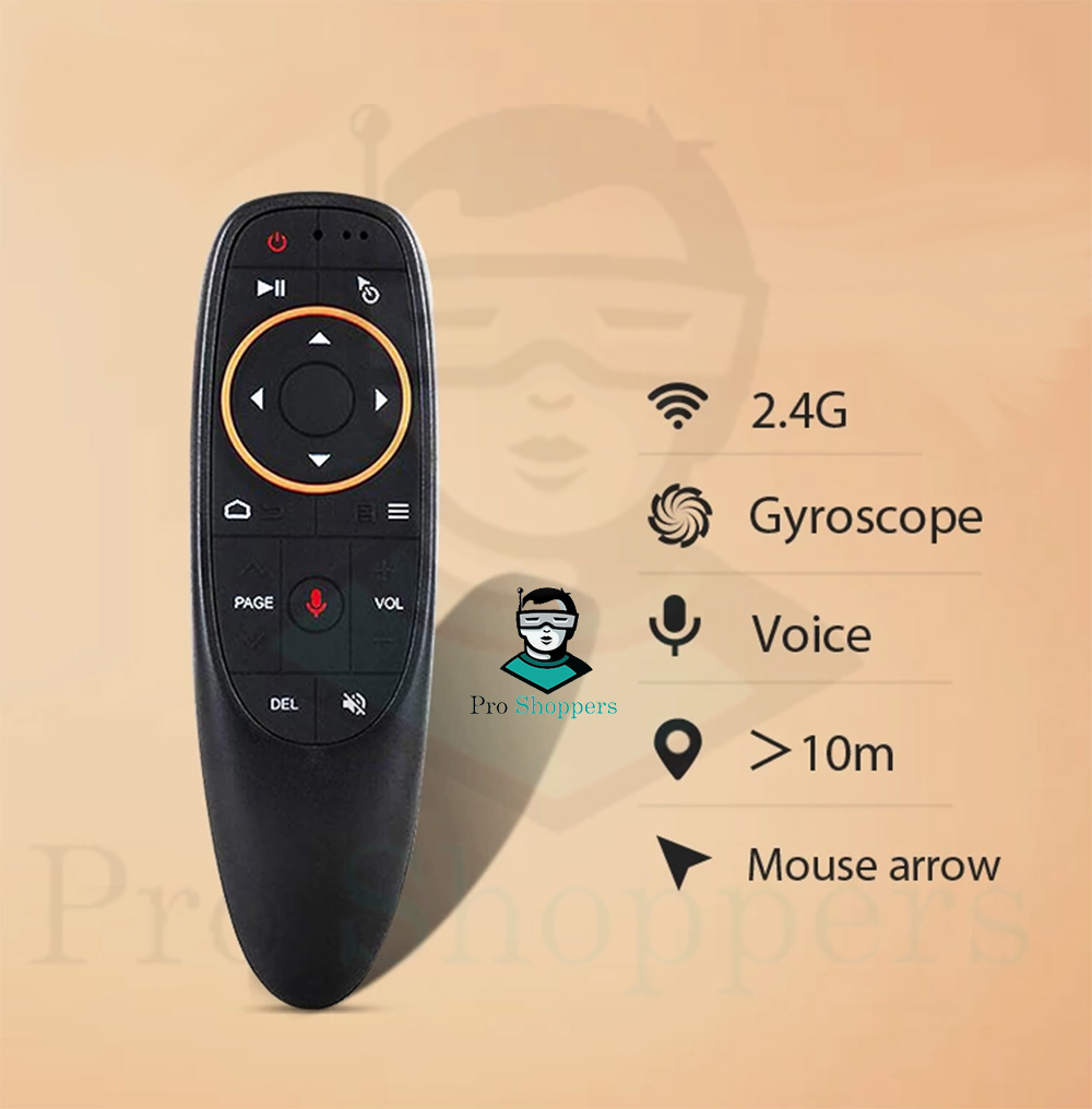 Picture of Voice Remote for Android TV Box, Smart TV, Air mouse G10S