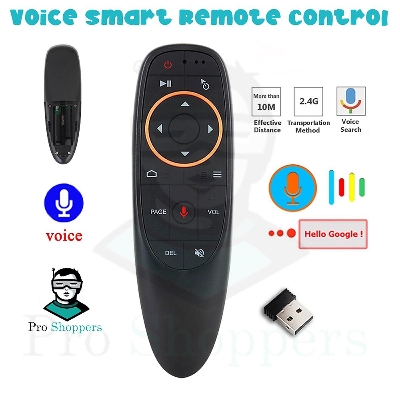 Picture of Air Mouse Remote Control  Voice Remote Control  for Smart TV, Laptop, Projector for Wireless Connection via USB Receiver Up to 10m