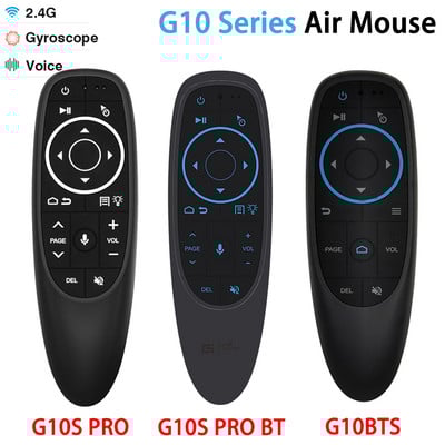 Picture of Air Mouse Remote Control  Voice Remote Control  for Smart TV, Laptop, Projector for Wireless Connection via USB Receiver Up to 10m