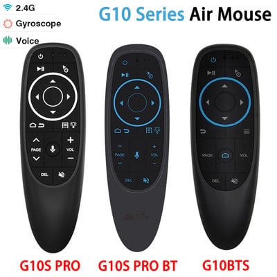 Picture of Air Mouse Remote Control  Voice Remote Control  for Smart TV, Laptop, Projector for Wireless Connection via USB Receiver Up to 10m