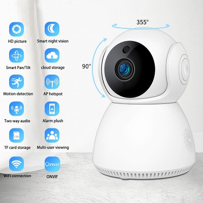 Picture of Robot V380 Pro WIFI Smart Net Camera IP Camera with Lan port