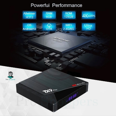 Picture of TX9 PRO 6K Android TV Box 8GB RAM 128GB Rom TV set Top Box