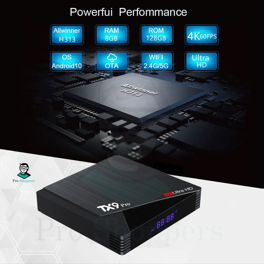 Picture of TX9 PRO Android TV Box Support Toffee 4K TV Box Upgrade 6K Android Smart TV Box TX9 PRO Android TV Box Price In Bangladesh