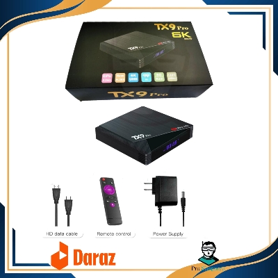 Picture of TX9 Pro Ultra HD Android Smart TV Box Version 12.1 Support Toffee 4K TV Box 6K Android Smart TV Box TX9 PRO Android TV Box Price