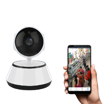 Picture of V380 WiFi IP Camera 360 Degree CCTV Camera, Wireless Mini CC Camera IP Webcam.