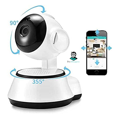 Picture of V380 WiFi IP Camera 360 Degree CCTV Camera, Wireless Mini CC Camera IP Webcam.