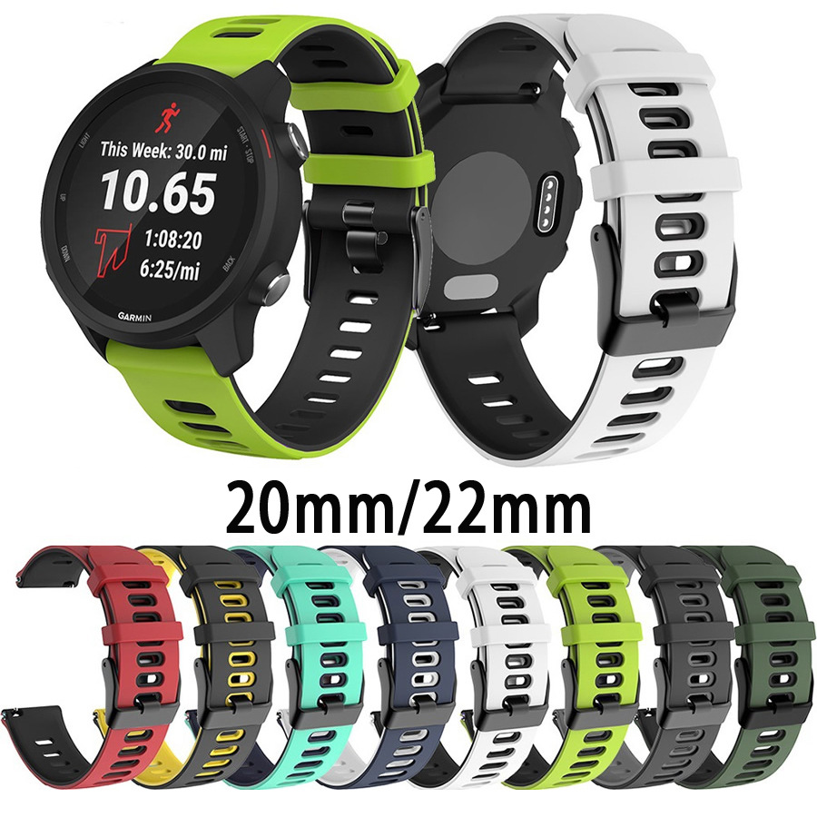 Picture of Watch straps 20 mm 22 mm For Silicon straps  watch belt