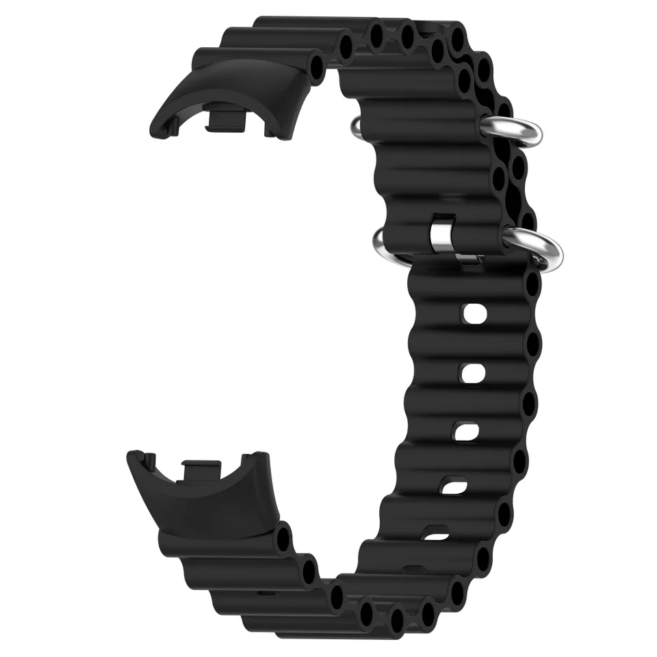 Picture of Silicone Watch Strap  For Xiaomi Mi Band 8 9 strips  Watch ar belt