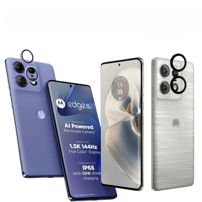 Picture of Rear Camera Lens Protectors For Moto Edge 50 Pro lens protectors