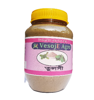 Tulsi powder (তুলসী গুড়া )100gm VesojE Agroonline shop bangladeshothoba.com