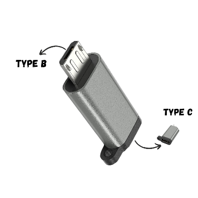 Picture of Type C to Micro USB Converter Type C to Micro USB Adapter