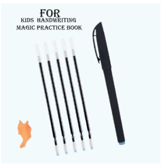 Picture of Magic sis for kids handwriting practice books -1 pcs Pen, 5 pcs sis (pen ink will delete automatically)