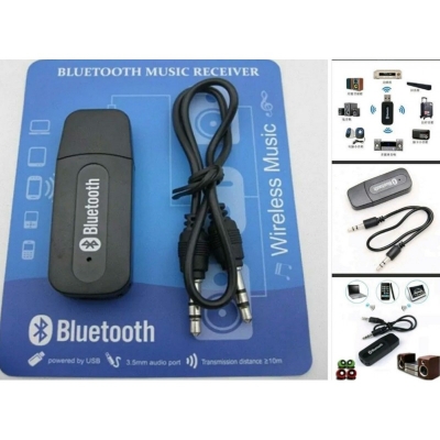 Picture of Wireless Music Receiver Wireless Music Car Bluetooth Receiver Car Bluetooth Wireless Bluetooth 5.0 Adapter 3.5mm Jack For Car Music Audio Aux A2dp Headphone Reciever Handsfree Wireless Receiver