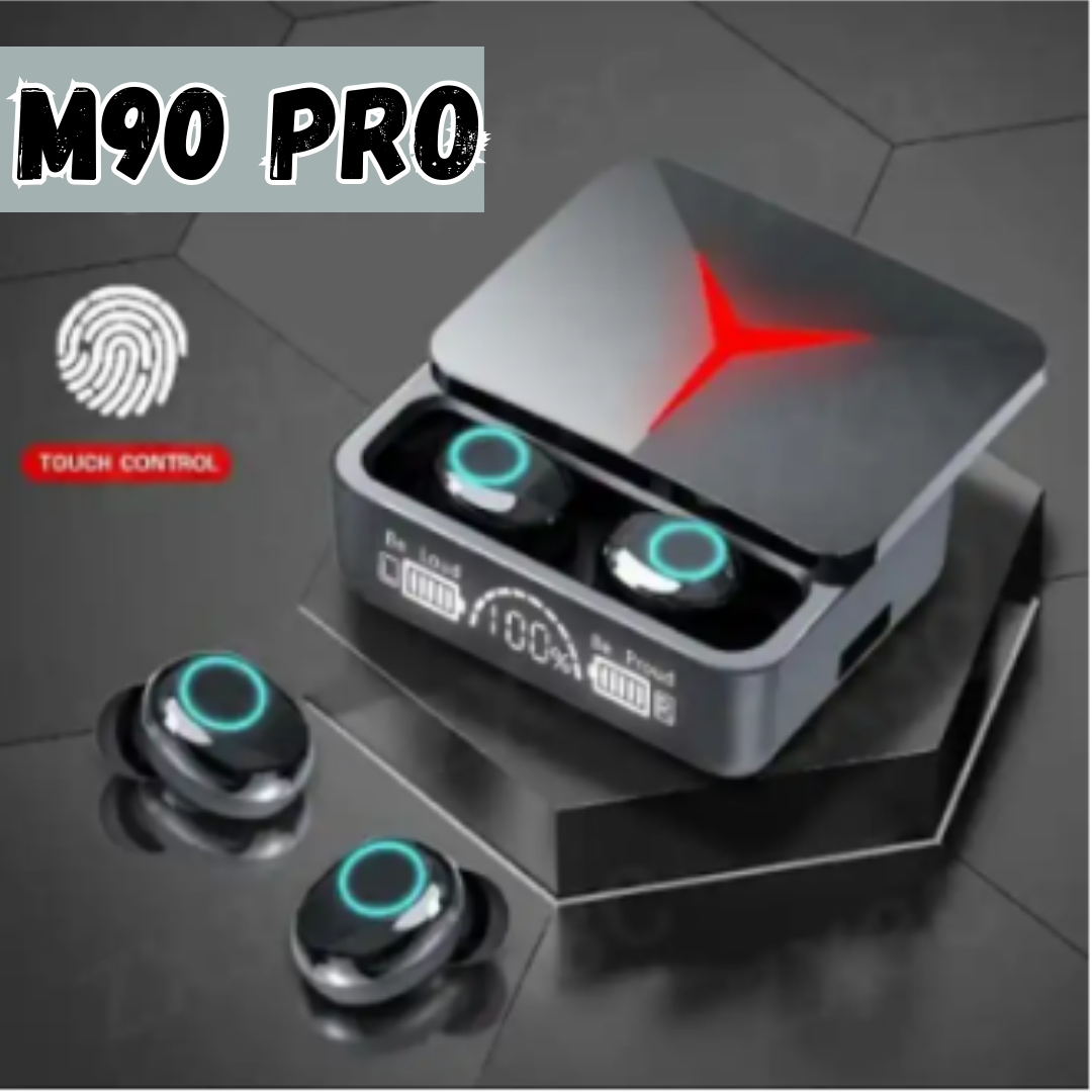 Picture of M90 Pro TWS Earphones HD Voice Noise Cancelling Earbuds by Alpha