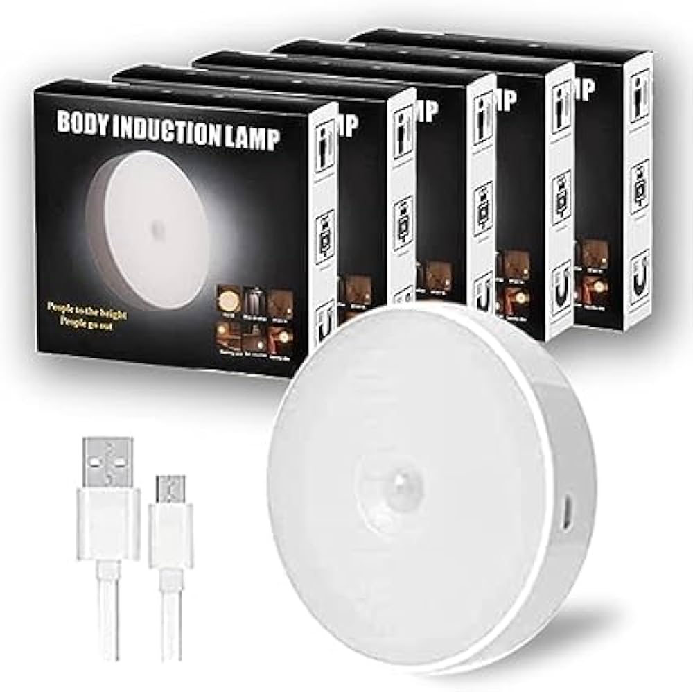 Picture of Body Induction Lamp - USB Rechargeable Sensor Switch - Illuminating Your Way