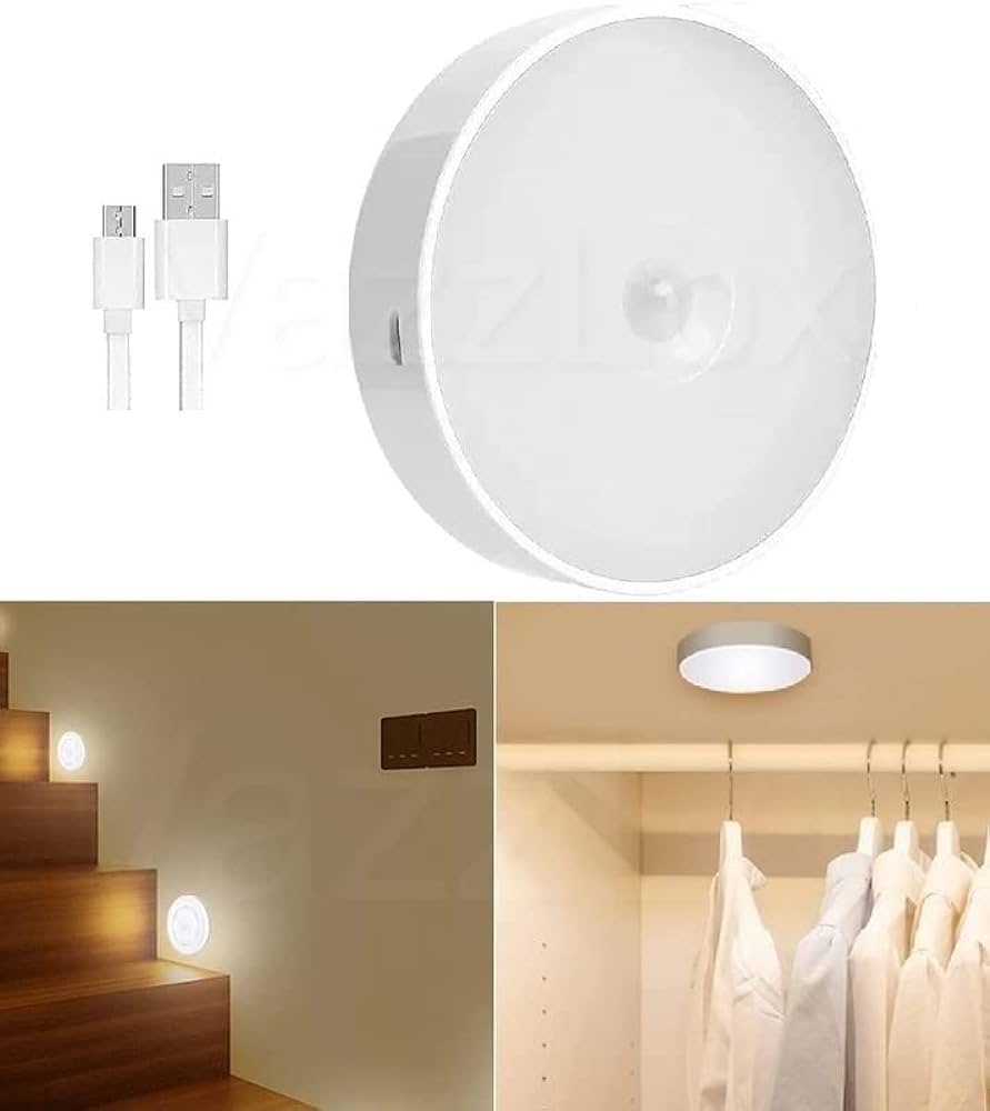 Picture of Body Induction Lamp - USB Rechargeable Sensor Switch - Illuminating Your Way