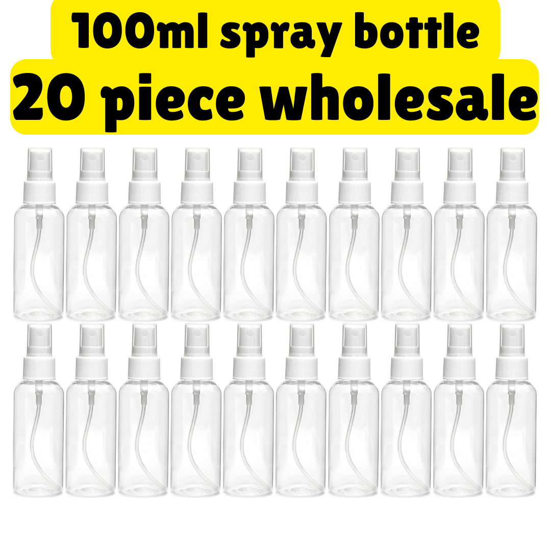 Picture of 100 ml Spray Bottle 20 Pcs (Wholesale Combo)