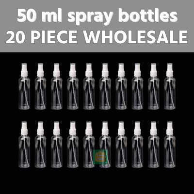 Picture of 50 ml Spray Bottle 20 Pcs (Wholesale Combo)