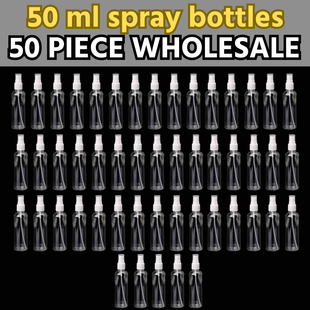 Picture of 50 ml Spray Bottle 50 Pcs (Wholesale Combo)