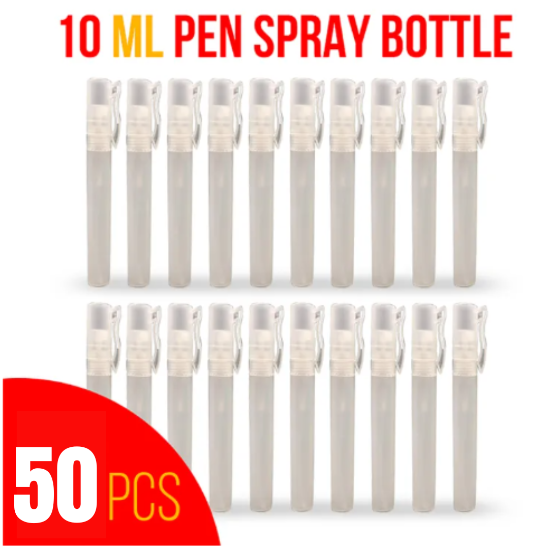 Picture of 10 ml Spray Bottle 50 Pcs (Wholesale Combo)