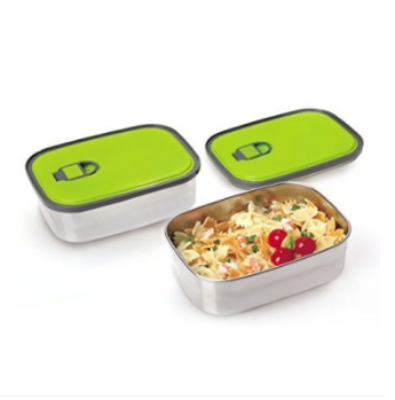 Picture of Stainless Steel Lunch Box/ Tiffin Box/ Food Container Sealed Food Fresh-Keeping Boxes Office Bento Container Lunch BIG SIZE
