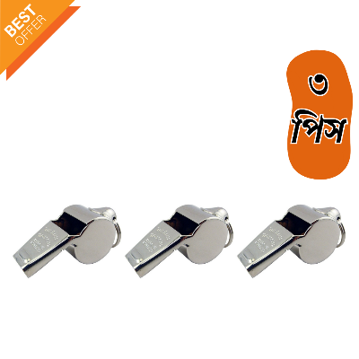 Picture of 3Pcs Whistles Referee Coach Dolphin Whistle with Lanyard for Basketball Football Soccer Rugby Sport Coaches Referee