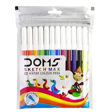 Picture of Doms 12 Water Color Pen (Big Size)