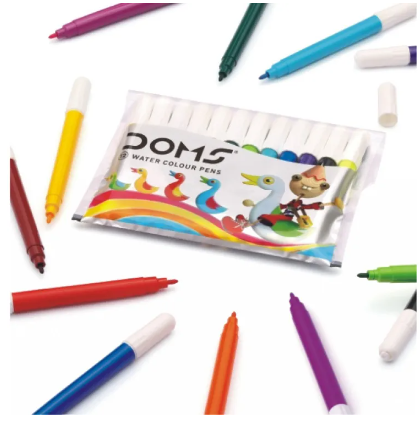 Picture of Doms 12 Water Color Pen (Half Size)