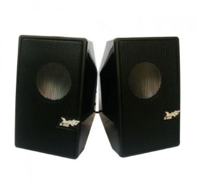 Picture of D7 Multimedia Speaker with 3.5 Aux Connectivity - USB Powered and Volume Control Laptop/Desktop Speaker - White, 2.0 Channel