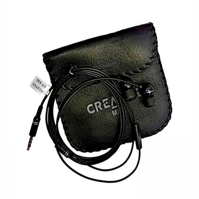 Picture of Orignal Creative High Bass Audio Earphone with Pouch EP-530 - Black