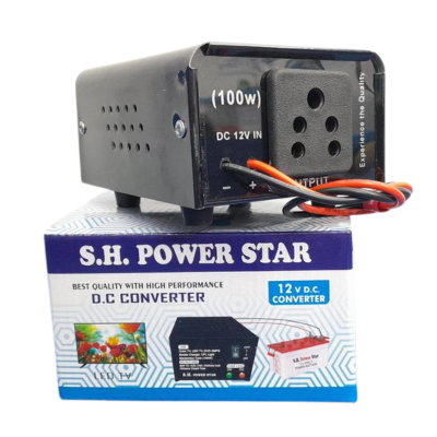 Picture of 100 Watt 12V DC to 220V AC Converter Inverter genuine 100 watt