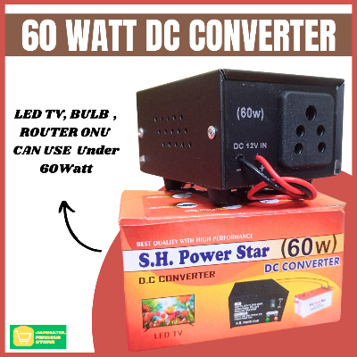 Picture of 12V DC to 220V AC Converter Inverter 60 Watt