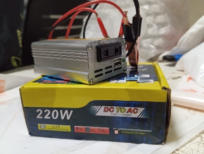 Picture of 150 Watt 12V DC to 230V AC Converter Inverter