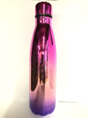 Picture of 500ml Thermos Flask Water Bottle || Vacuum Stainless Steel Hot and Cold DoubleWall Sport Drinking Bottle Purple