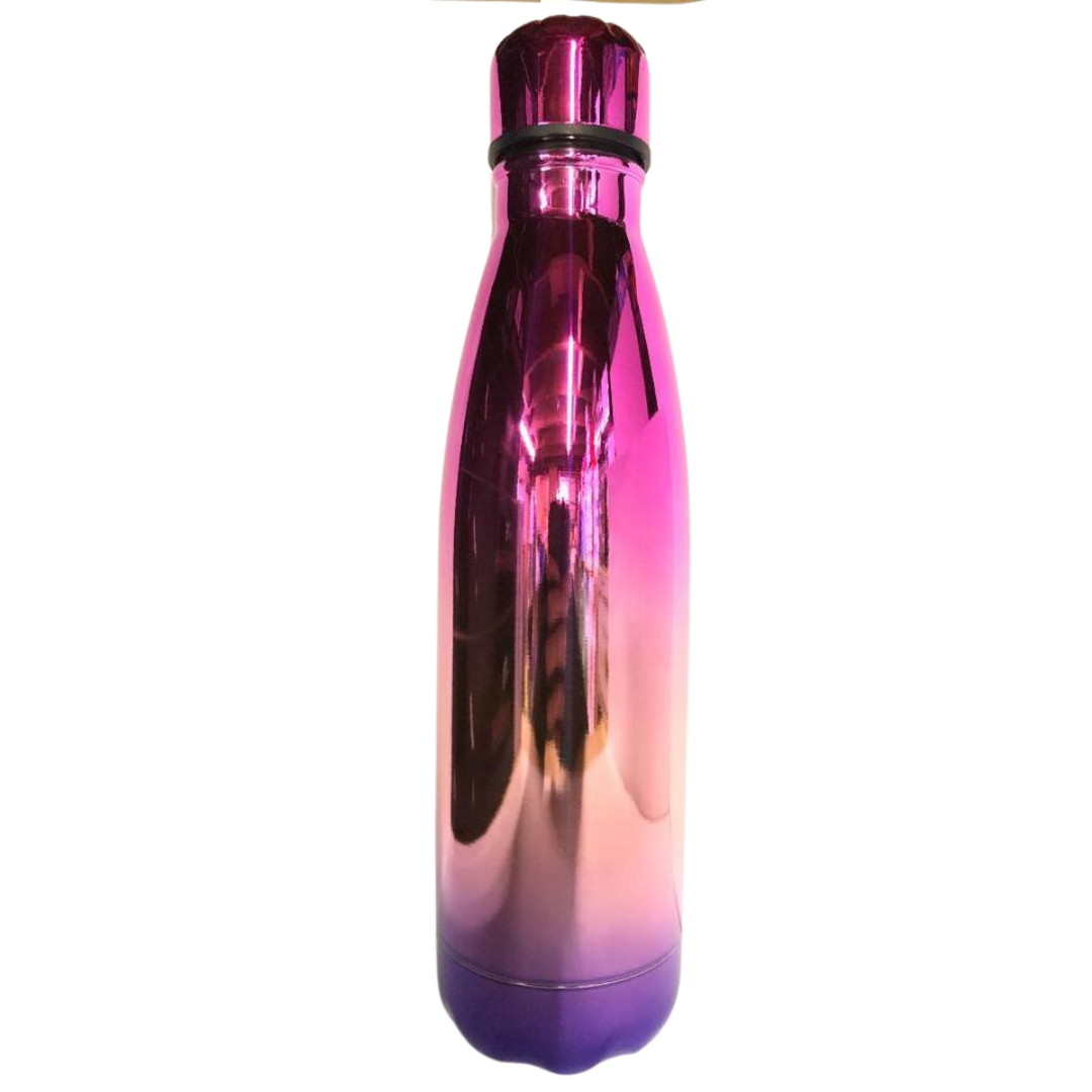 Picture of 500ml Thermos Flask Water Bottle || Vacuum Stainless Steel Hot and Cold DoubleWall Sport Drinking Bottle Purple