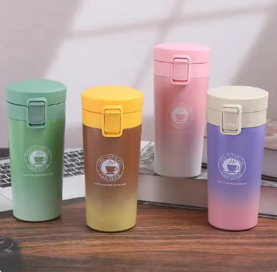 Picture of Coffee Mug Double Wall Stainless Steel Tumbler Vacuum Flask bottle thermos Tea mug Travel thermos mug Thermo Cup 380ml
