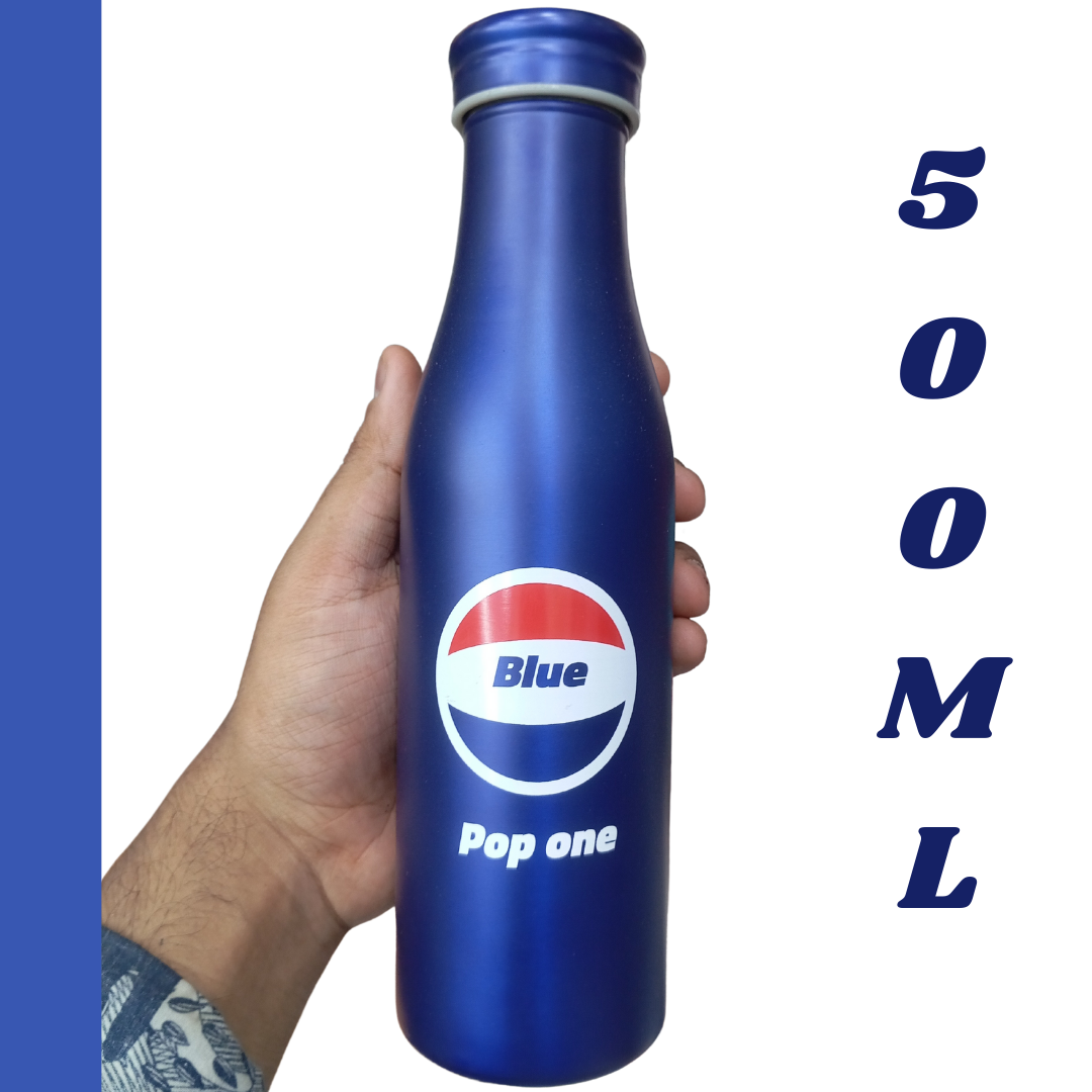 Picture of 500ml stainless steel Vacuum Unique Design Water Bottle