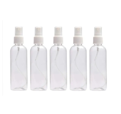Picture of 100ml Spray bottle Transparent plastic bottle- 5 pcs