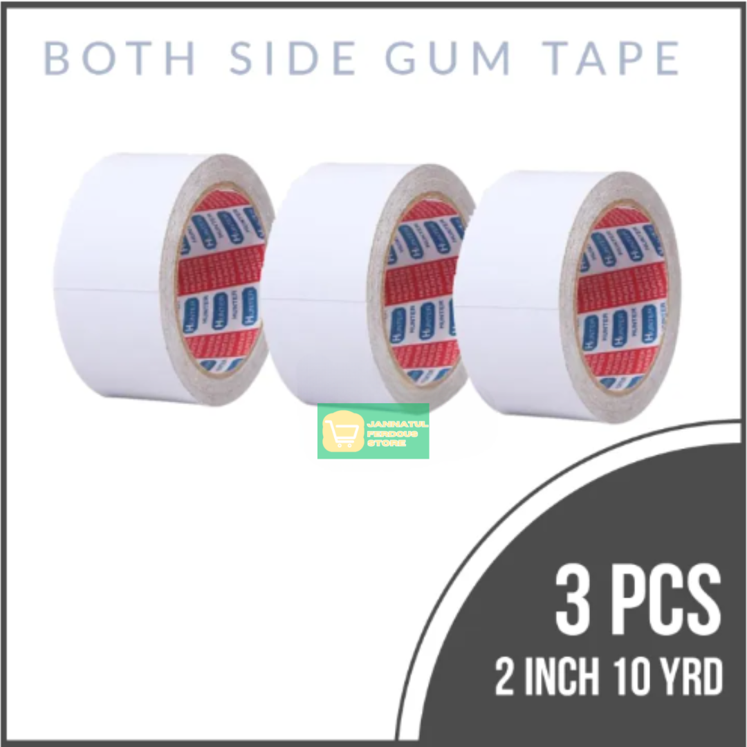 Picture of Double Sided Gum Tape 2 inch 10 Yards Gum Tape
