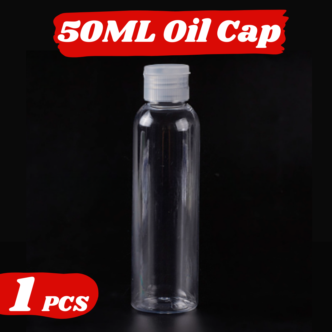 Picture of Plastic Oil Bottle 50Ml Tiptop Cap 1 Piece