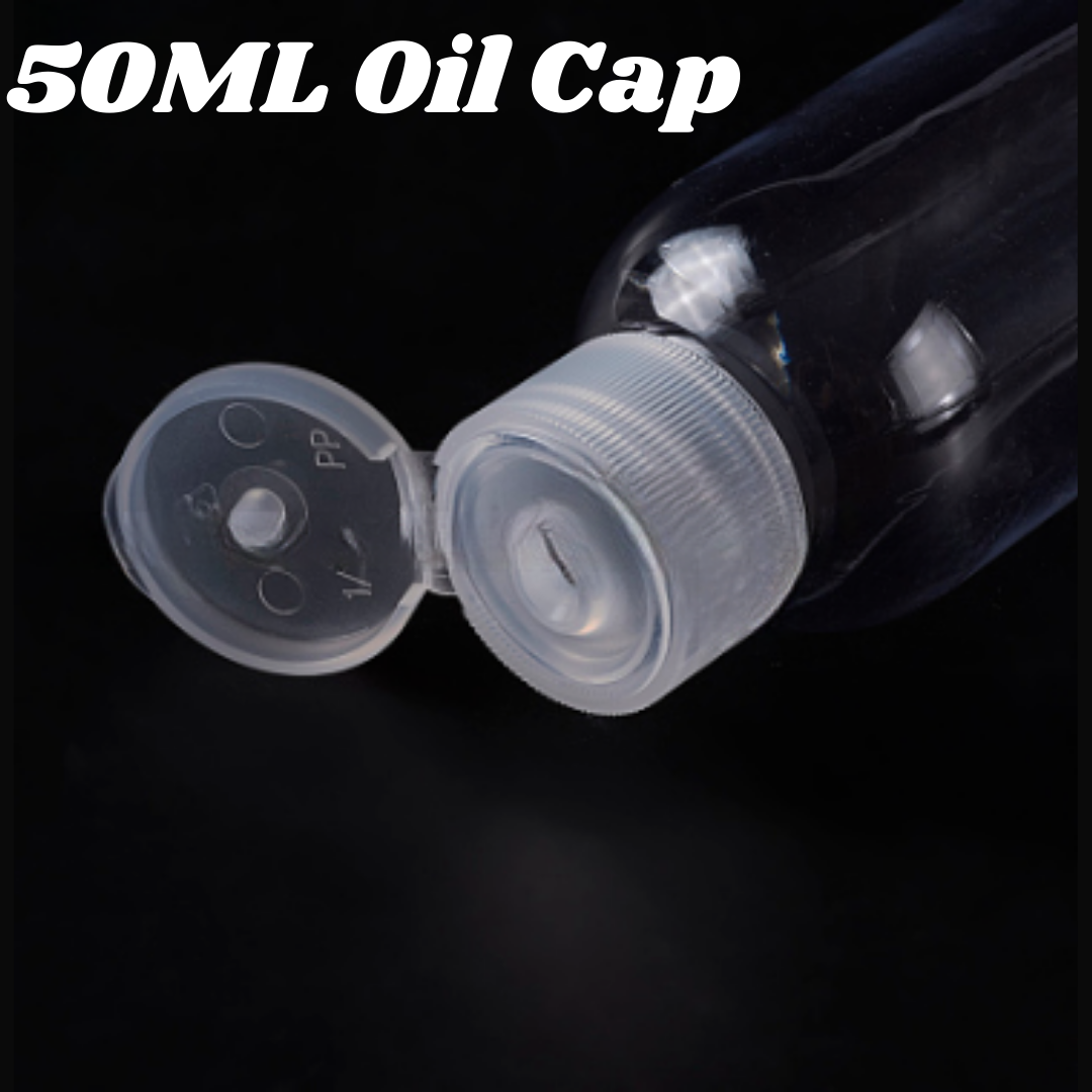 Picture of Plastic Oil Bottle 50Ml Tiptop Cap 4 Piece