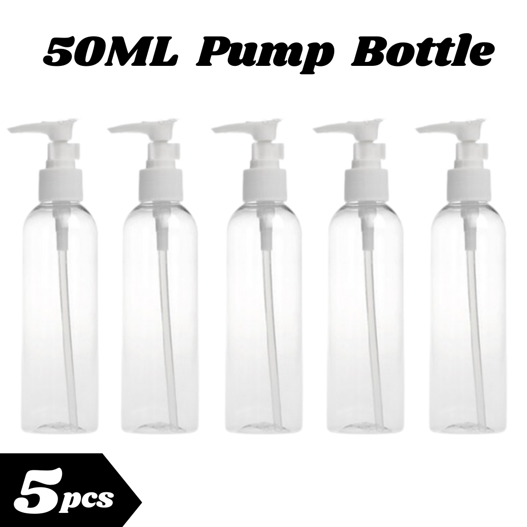 Picture of Pump Spray Bottle 50ml - White 5 pcs
