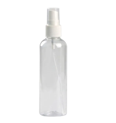 Picture of 200ml Spray bottle Transparent plastic bottle- 4 pcs