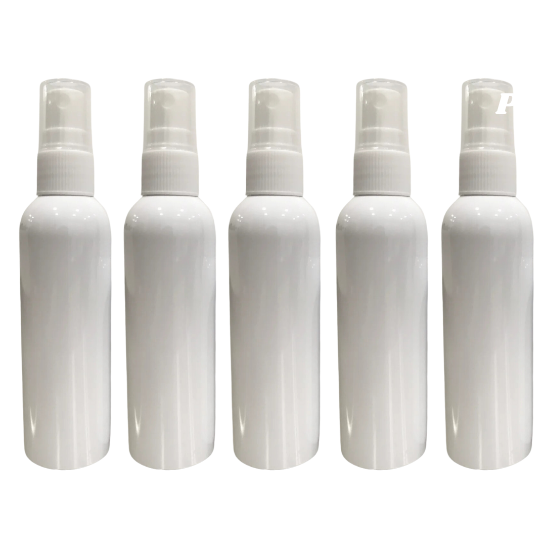 Picture of 100ml Spray bottle White plastic bottle- 5 pcs
