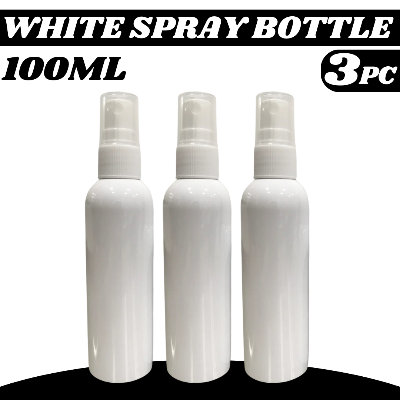 Picture of 100ml Spray bottle White plastic bottle- 3 pcs