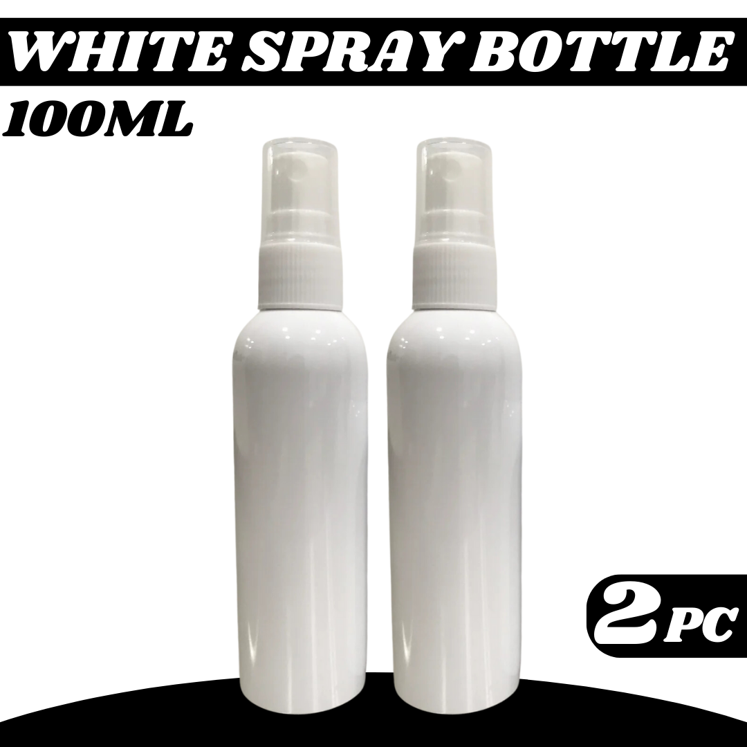 Picture of 100ml Spray bottle White plastic bottle- 2 pcs