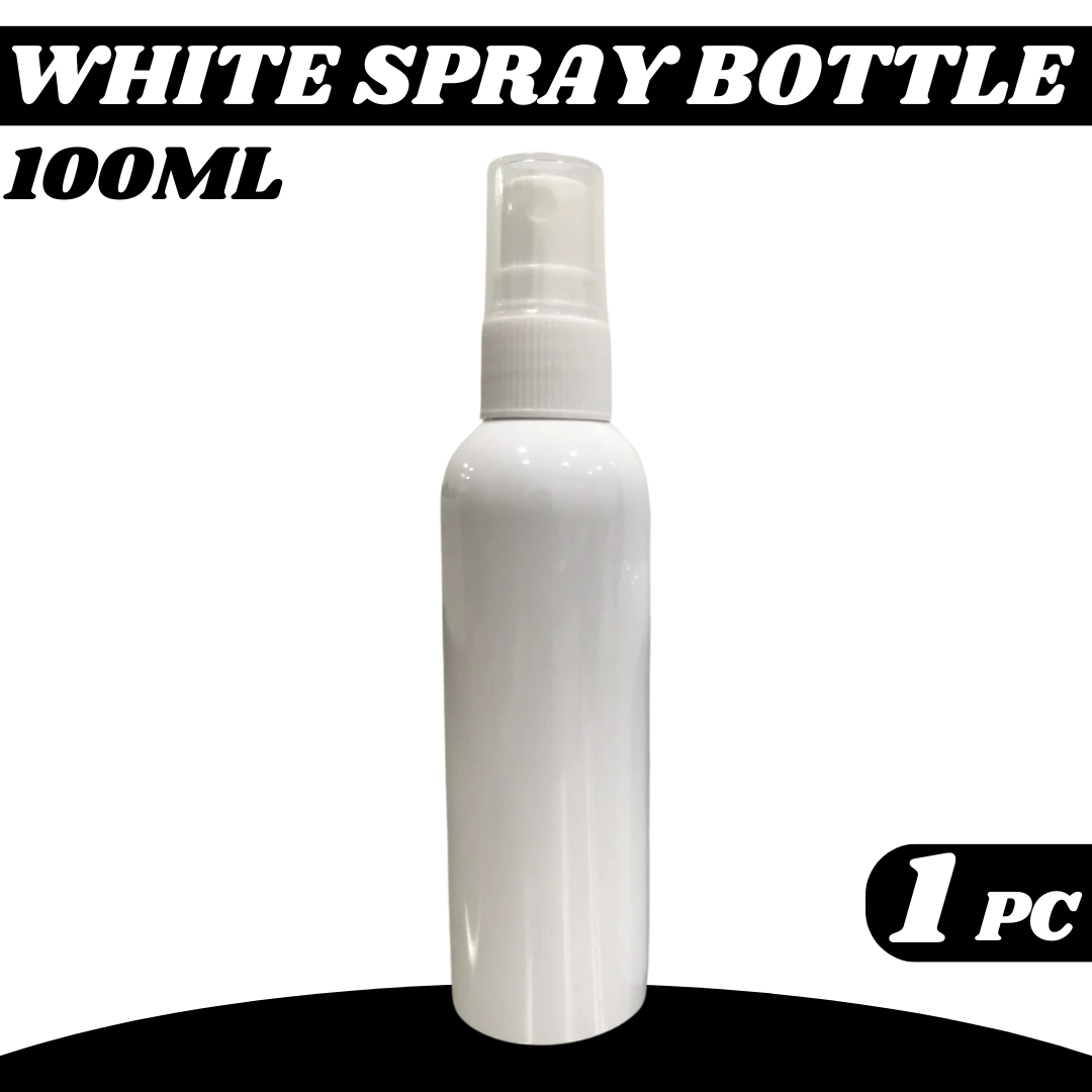Picture of 100ml Spray bottle White plastic bottle- 1 pcs